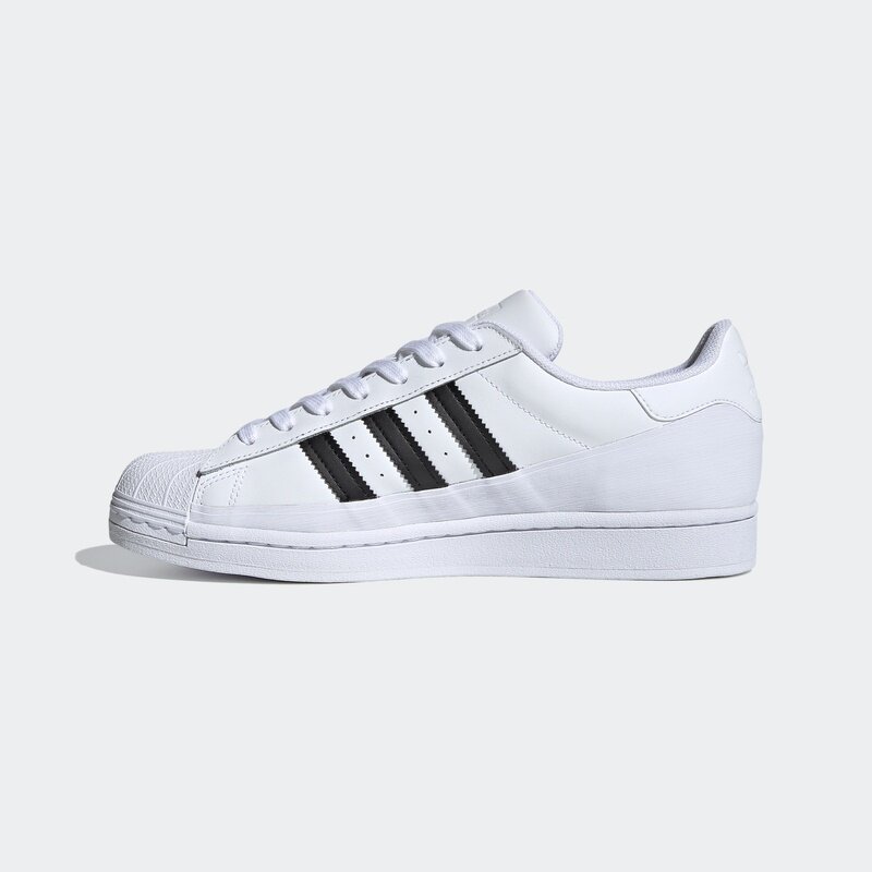 Adidas/阿迪达斯 三叶草 SUPERSTAR 男女情侣贝壳头板鞋 FV3029 - 图3