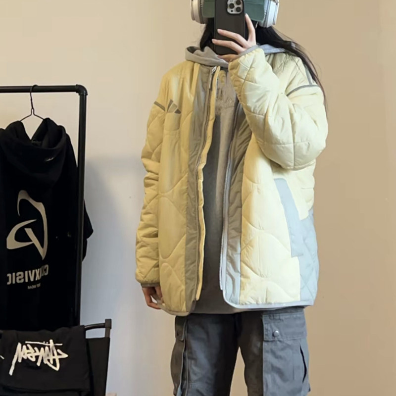 adidas阿迪达斯轻质棉服男女秋冬保暖上衣撞色防风外套夹克JG5936,淘宝优惠券,粉丝福利购,淘宝优惠卷