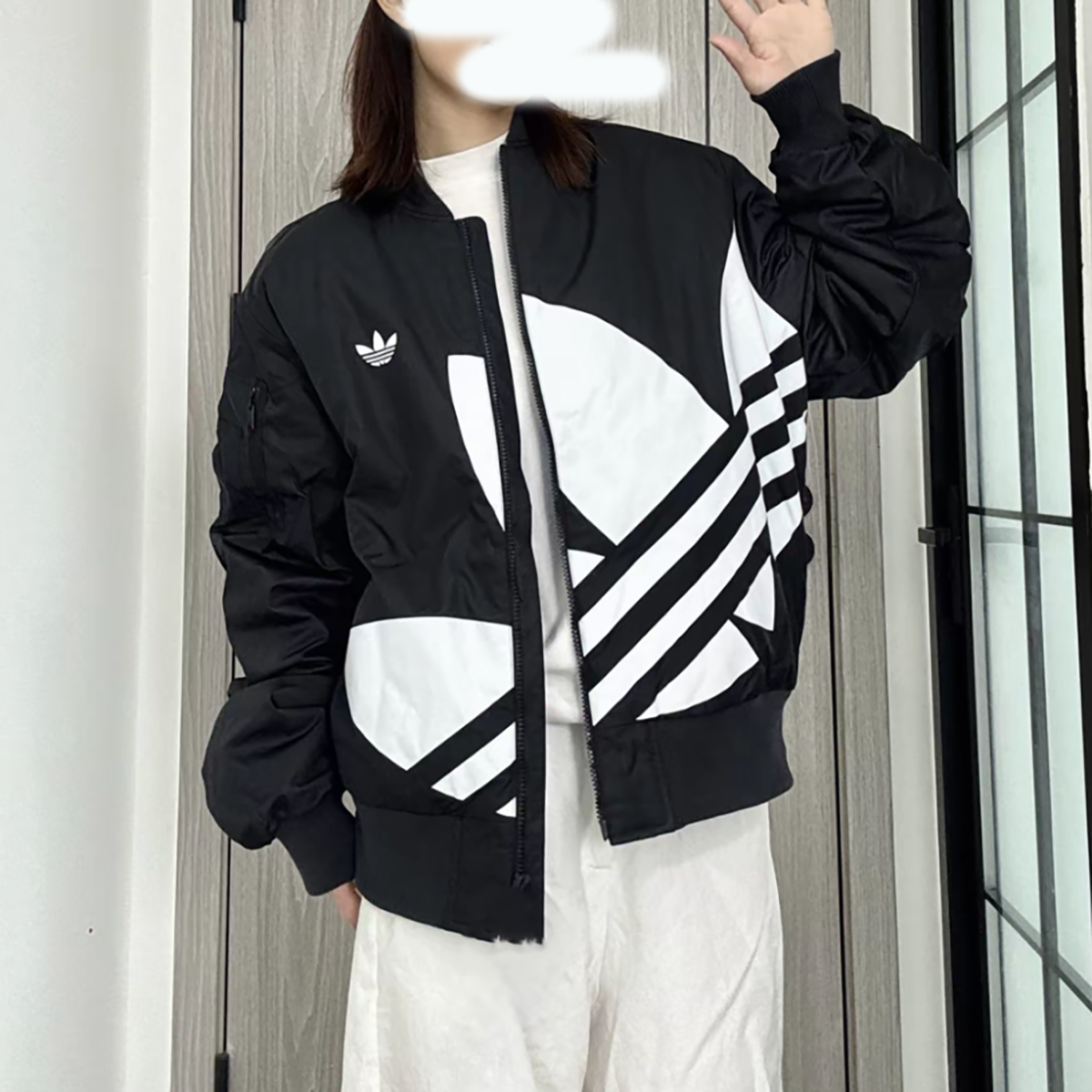 阿迪达斯三叶草男女大logo复古立领运动保暖棉衣夹克外套JL8380,淘宝优惠券,粉丝福利购,淘宝优惠卷