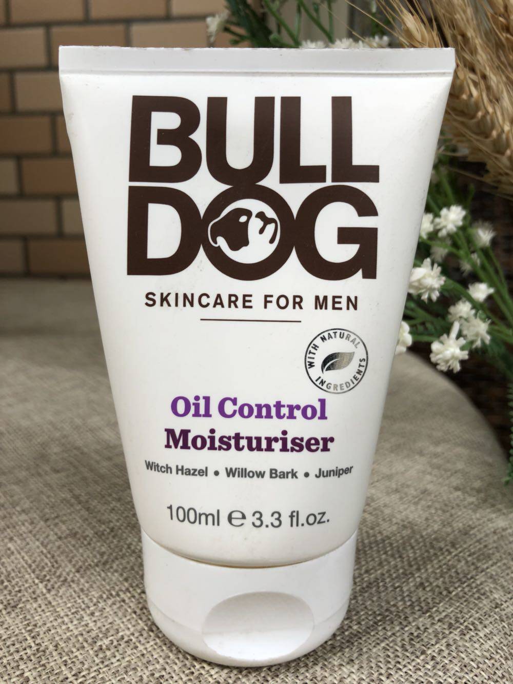 Bulldog斗牛犬英国男士面霜润肤乳100ml控油保湿抗敏moisturiser