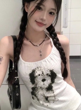 辣妹十字花架叠戴项链女