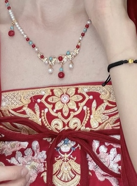 古风项链汉服璎珞仙气