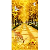 2021 Новые бриллиантовые картины полны бриллиантов и ручной работы 2022 очков золота полная вертикальная версия кристаллического коридора крыльца