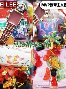 李加奇原创朋克吉他机器人项链