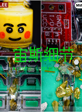 李加奇KAKEILEE乐高机器人项链赛博朋克风小众吊坠男女情侣配饰