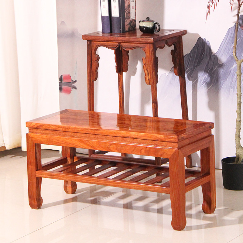 中式刺猬紫檀换鞋凳长条凳红木凳床尾凳实木茶桌凳双人凳花梨木凳,淘宝优惠券,粉丝福利购,淘宝优惠卷