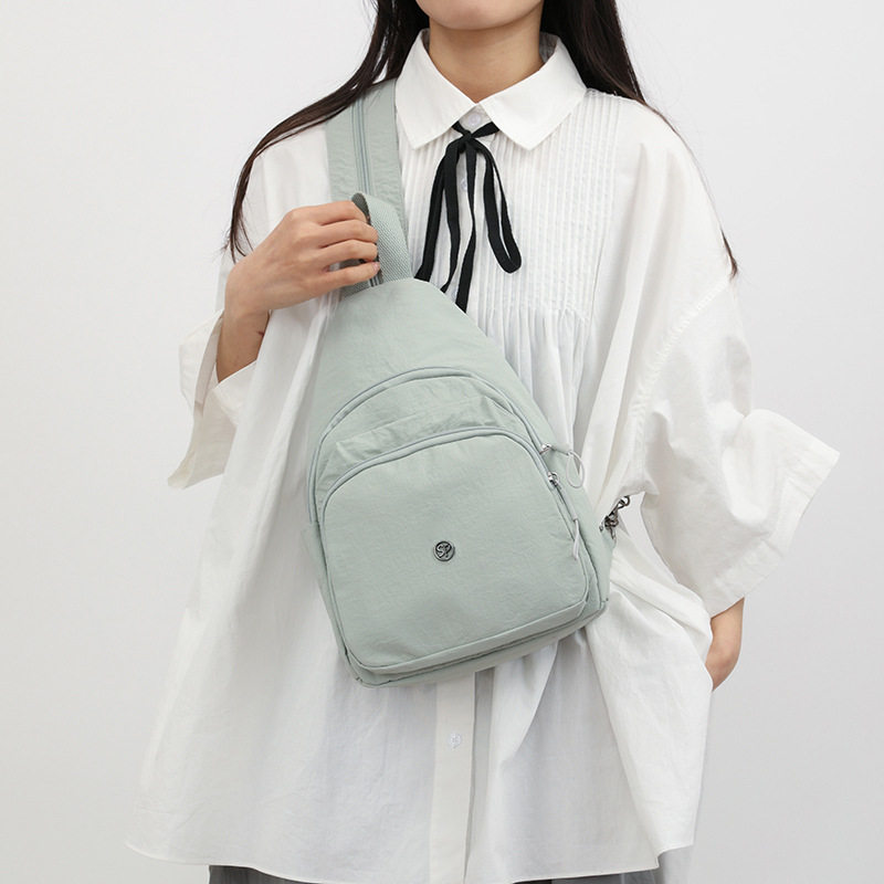 小巧双肩包女2025新款休闲时尚牛津布背包多功能三用轻便旅行胸包,淘宝优惠券,粉丝福利购,淘宝优惠卷
