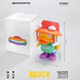 B.Duck little yellow duck 32cm trendy figure ornament
