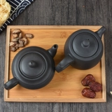 Большой -капотезацию ресторана отель чайный дом кунг -фу пурпурный песчаный горшок с пурпурным песчаным чайником керамический тушен