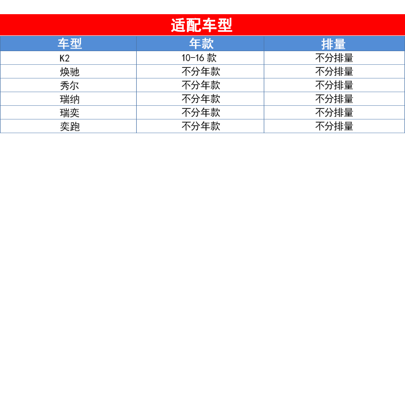 马勒现代瑞纳瑞奕秀尔奕跑焕驰空滤空气滤芯格清器11-16款起亚K2 - 图1