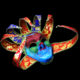 Halloween painted masquerade ຫນ້າກາກ venice