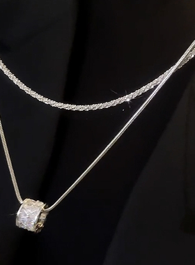 精致重工热爆款女个性嘻哈毛衣链