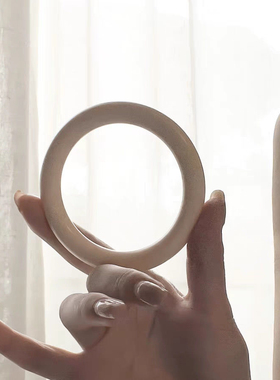 象牙果手镯60圈口文玩时尚饰品手串礼物女款百搭