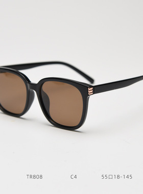 磨砂色系列方框偏光太阳镜男女士大框黑色墨镜防紫外线开车驾驶镜