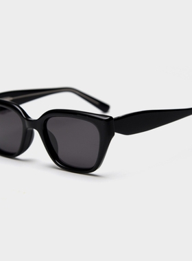 复古板材脚实白色偏光太阳眼镜男女韩系时尚网红素颜街拍墨镜ins