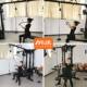 Homemade fitness suit Limuda high pull down and fly bird