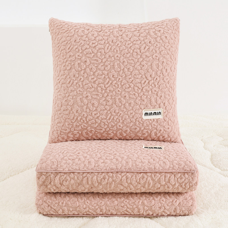 女生纯色加厚保暖折叠抱枕被子两用汽车靠垫枕头二合一沙发毯午睡,淘宝优惠券,粉丝福利购,淘宝优惠卷