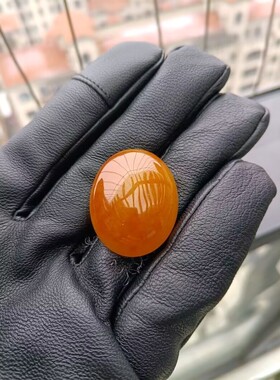 纯天然缠丝玛瑙色吊坠鸡油黄玛瑙玉石小石头男女项链毛衣链挂件