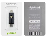 Последнее поступление 2023 года: ключ безопасности Yubikey 5c, интерфейс Type-C. Yubico поддерживает NFC и U2F.