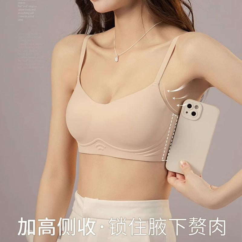 维多利亚抹胸式薄款内衣女小胸聚拢收副乳防下垂无痕防走光文胸罩,淘宝优惠券,粉丝福利购,淘宝优惠卷