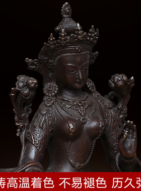 白度母居家观音摆件密宗佛像