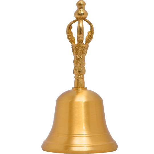 手摇铃铛铜制铃铛黄铜佛金刚铃法器密教法具道铃大佛铃工艺品
