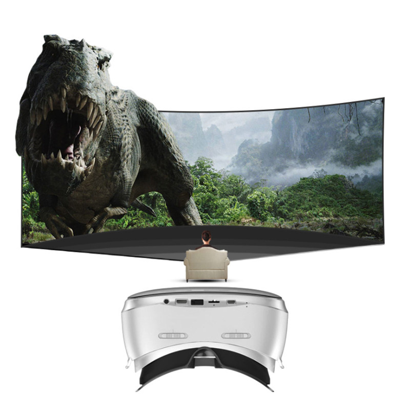 mooke 3d游戏眼镜头盔vr一体机眼镜 mooke智能眼镜/VR设备