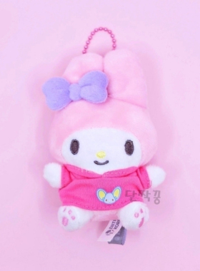 韩国正品 kitty 布丁狗melody帕恰狗t恤毛绒公仔玩偶娃娃挂件