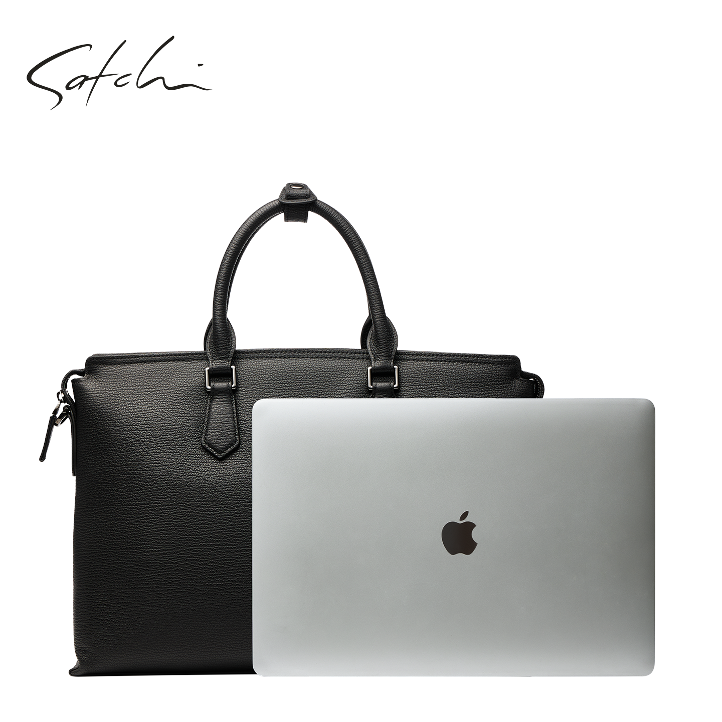 沙驰男包真皮商务纯牛皮手提包单肩包斜跨包青年大容量男士公文包