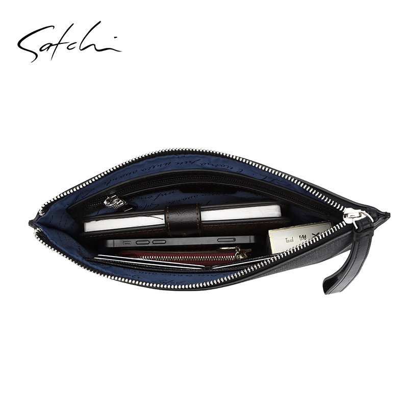 satchi /沙驰真皮时尚商务高端男包 satchi沙驰男士包袋