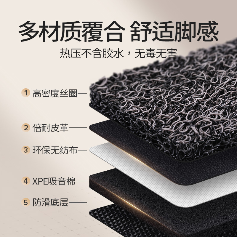 全包围汽车脚垫适用于丰田凯美瑞卡罗拉雷凌汉兰达RAV4荣放亚洲龙