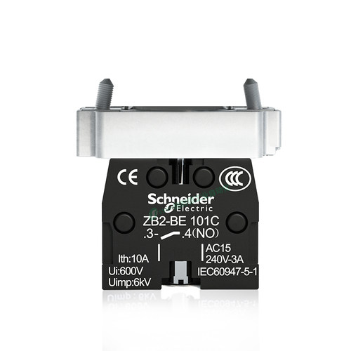 施耐德按钮基座带触点ZB2-BZ102C 101C 按钮附件 XB2B按钮开关 - 图3