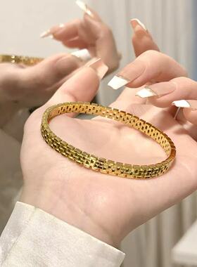 电气白兰钛钢双层手链可水洗