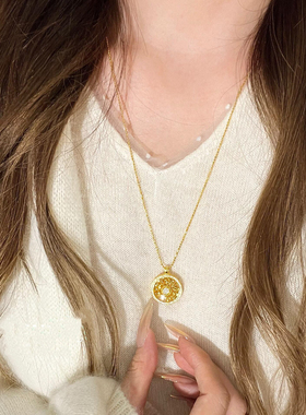 八方财运滚滚转动而来!血脉觉醒爱中式风带轴承丝滑旋转项链秋冬