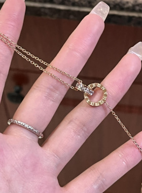 电气白兰可水洗保色钛钢女手链