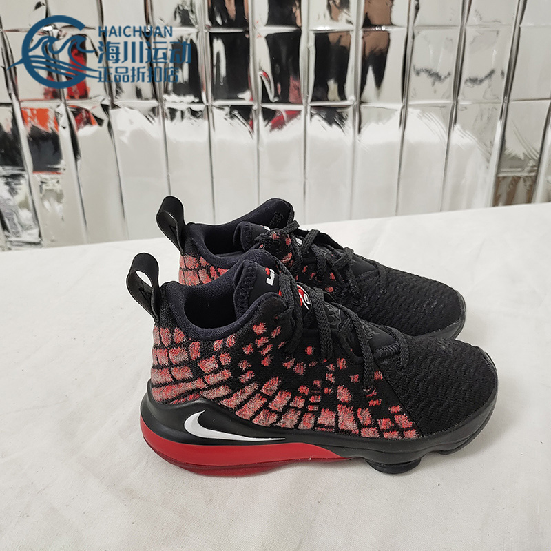 Nike/耐克正品休闲大童女子GS时尚潮流轻便篮球运动鞋 BQ5595-006 - 图2