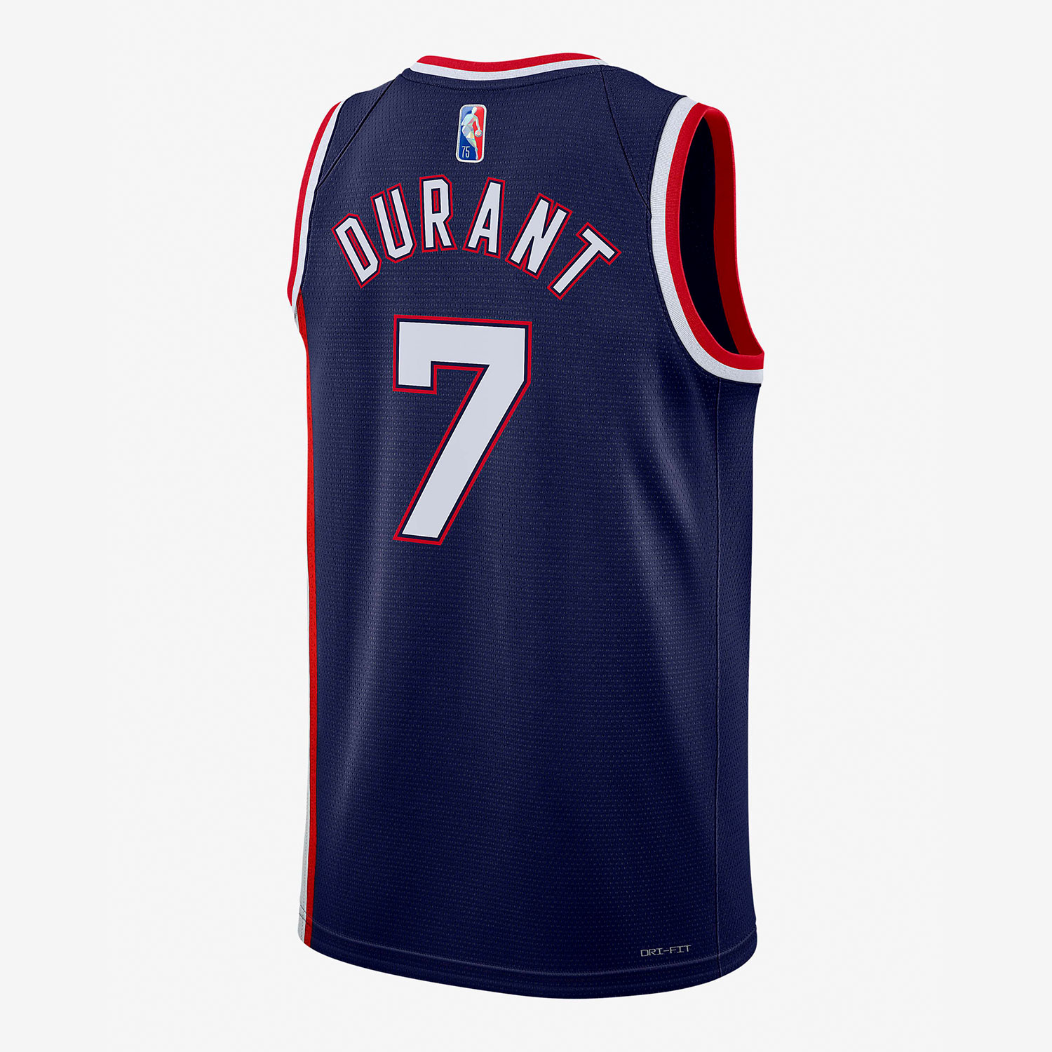 nike/耐克正品  2022篮网队7号杜兰特男子时尚球衣 db4018-492
