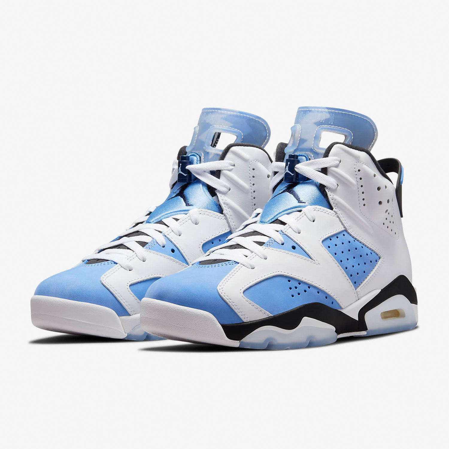 Nike/耐克正品AIR JORDAN 6 AJ6复刻男子高帮篮球鞋 CT8529-410 - 图0