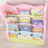 Children's bookshelf simple home floor baby toy storage rack kindergarten book rack plastic cartoon picture book rack