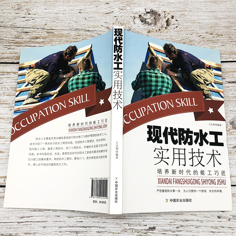 现代防水工实用技术手册新技术、新方法、新工具、新时代能工巧匠建筑设计防火规范水力房屋建筑学理论常识防水材料施工基本技能 - 图0