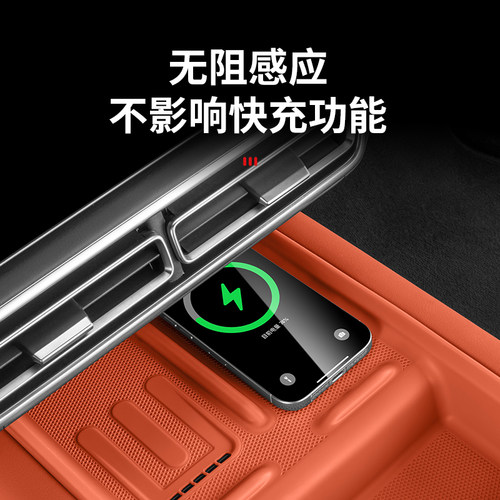 理想i6i8/L6L7L8L9/MEGA中控无线充硅胶垫水杯储物槽内饰用品配件 - 图0