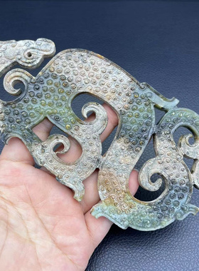 仿古秦汉时期复古玉吊坠挂坠