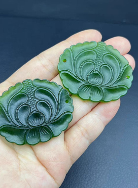 仿玉碧玉帽花帽正锁骨链配饰