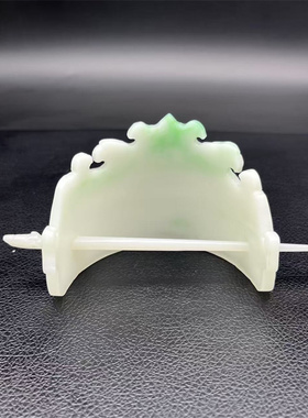仿玉兽面发冠发饰头饰短剧饰品