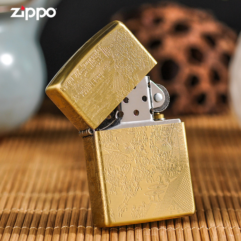 火机zippo 男士正版zppo芝宝zppo精雕送礼zipoo打火机收藏zioop - 图0