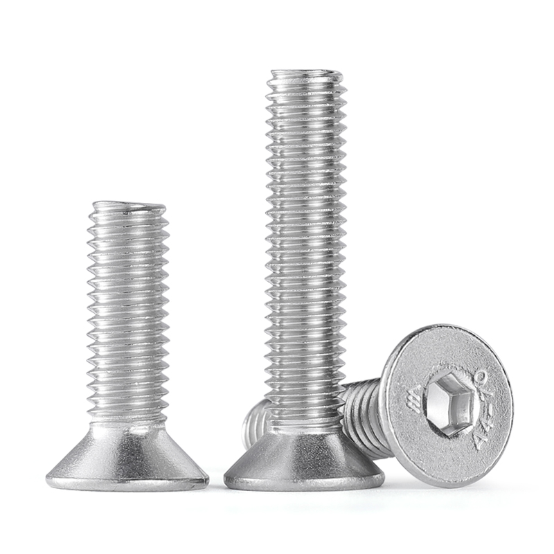 316不锈钢沉头内六角螺丝 平头内六角加长螺栓M3M4M5M6M8M10M12 - 图2