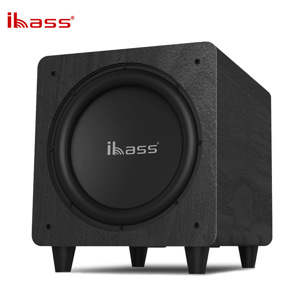 ibass10寸蓝牙有源超重低音炮大功率电视同轴家用回音壁实木音响 - 图2