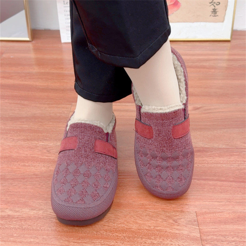 2024女冬季加绒加厚保暖女士棉鞋软底舒适勃肯鞋新款老北京布鞋,淘宝优惠券,粉丝福利购,淘宝优惠卷