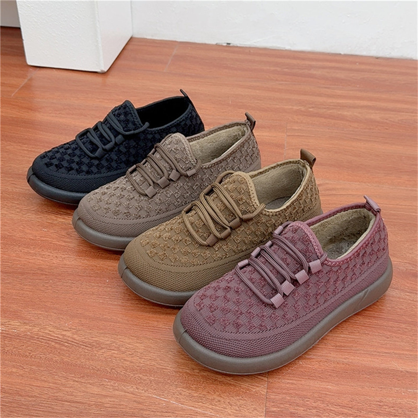 冬季新款老北京棉鞋加绒加厚保暖休闲女棉鞋轻便舒适妈妈鞋软底,淘宝优惠券,粉丝福利购,淘宝优惠卷