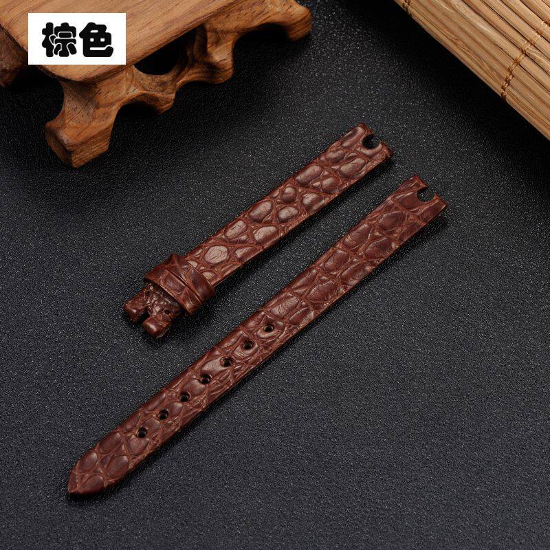 carty真皮鳄鱼皮表带萧邦女表带 carty配件